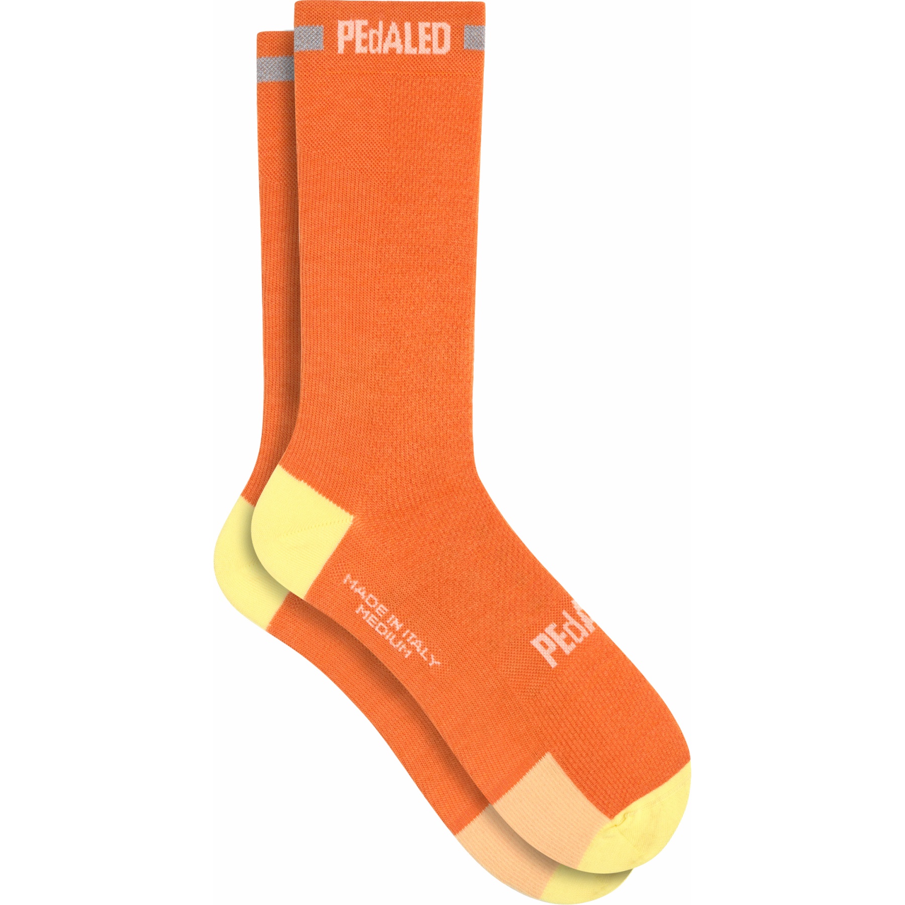 Produktbild von PEdALED Odyssey Merino Reflective Socken - Orange