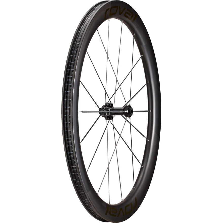 Kuva tuotteesta Specialized Rapide CLX III etupyörä - 28&quot; | Centerlock | 12x100mm - Satin Carbon/Gloss Black