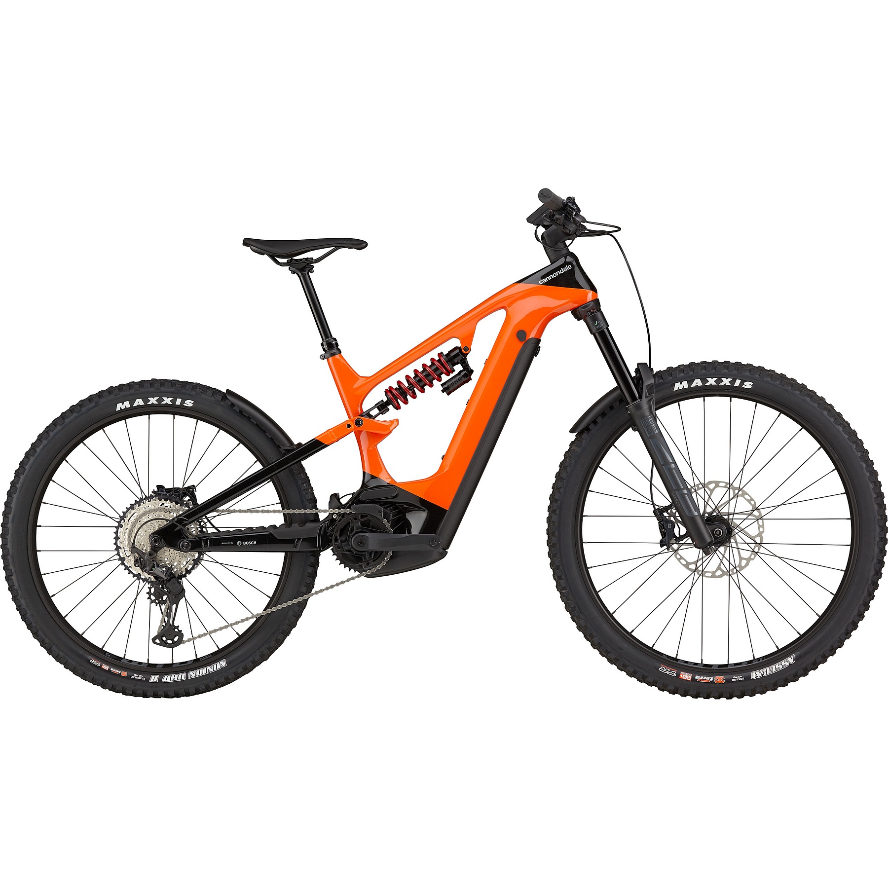 Image of Cannondale MOTERRA NEO Carbon LT 2 - Electric Mountain Bike - 2024 - orange