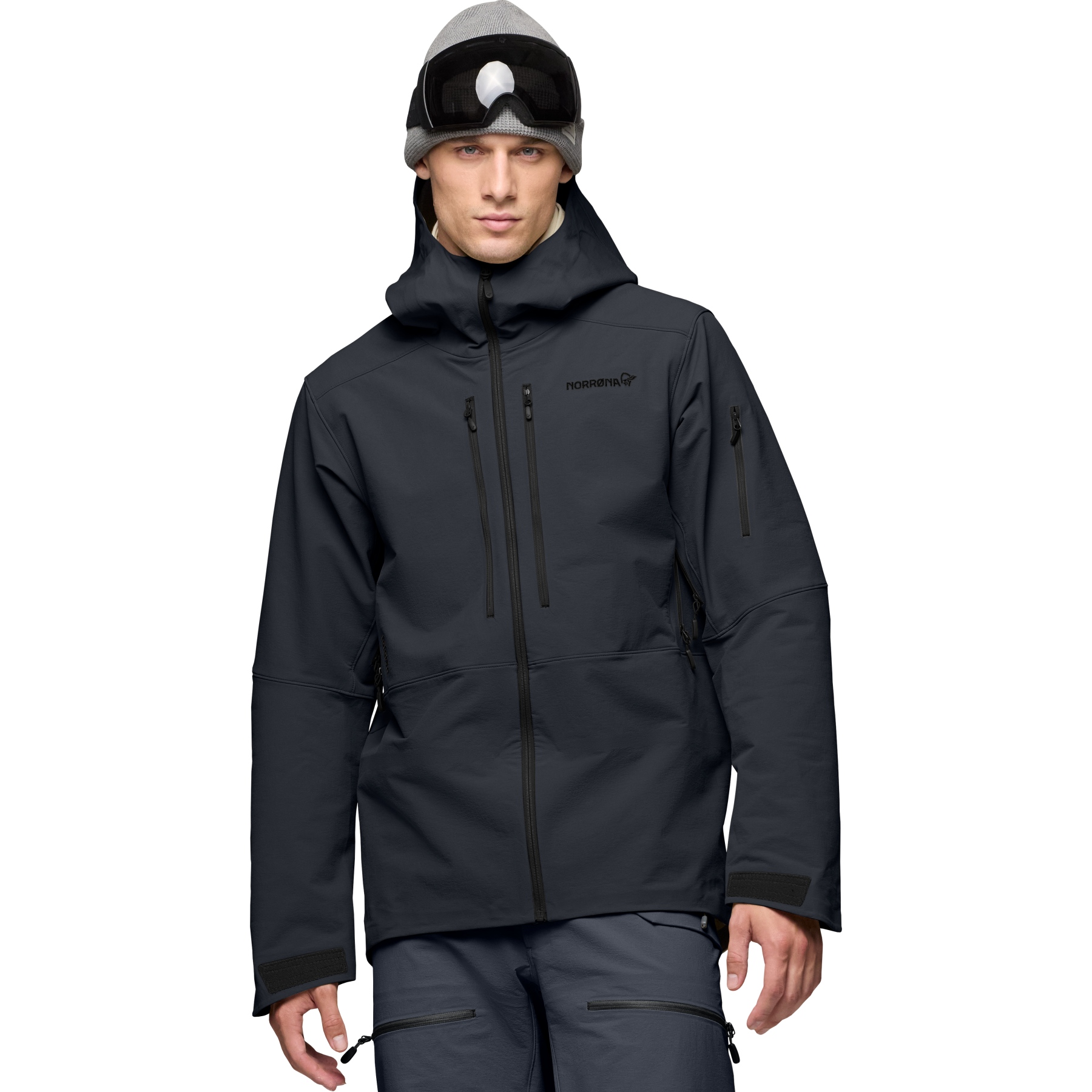 Norrona lofoten flex1 Jacket Men - Caviar Black | BIKE24