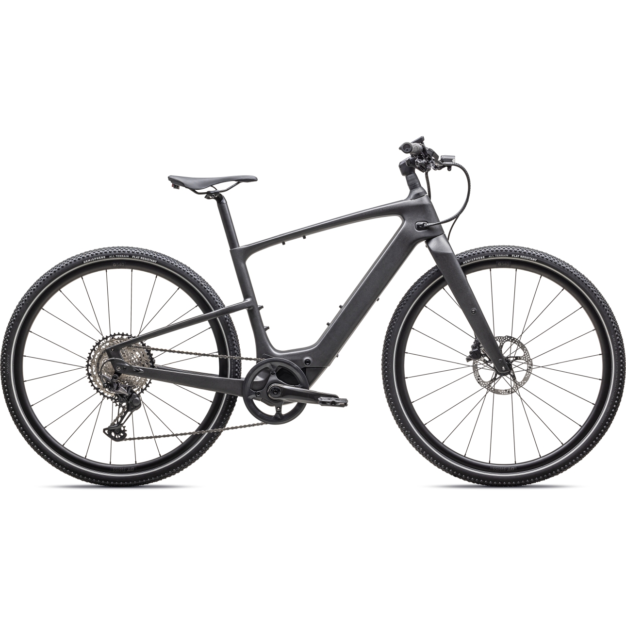 Produktbild von Specialized TURBO VADO SL 2 6.0 - Carbon City E-Bike - 2025 - satin black micro speckle / obsidian frost