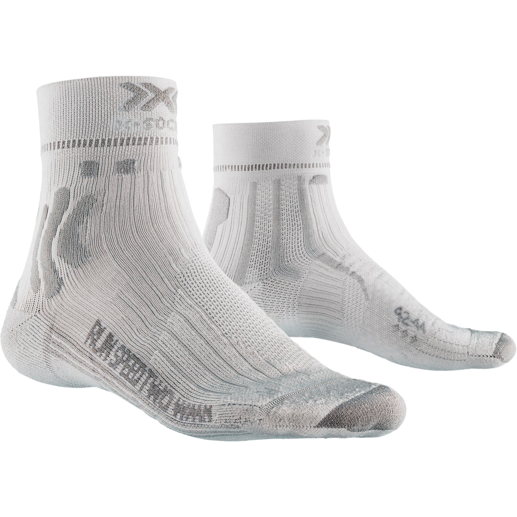 Picture of X-Socks Run Speed Two 4.0 Women&#039;s Socks - white/grey