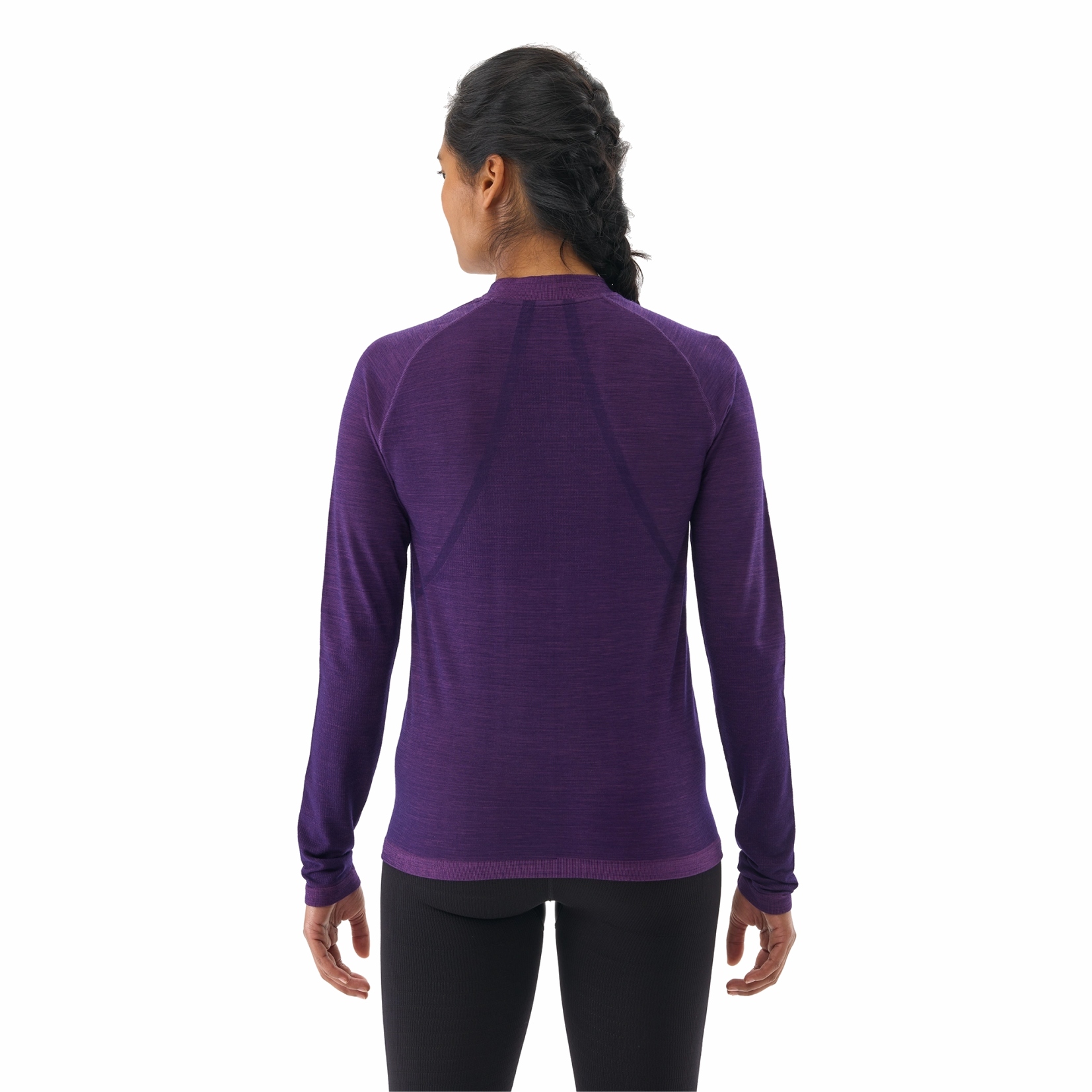 Compressport Trail Half-Zip Longsleeve Shirt Women - purple