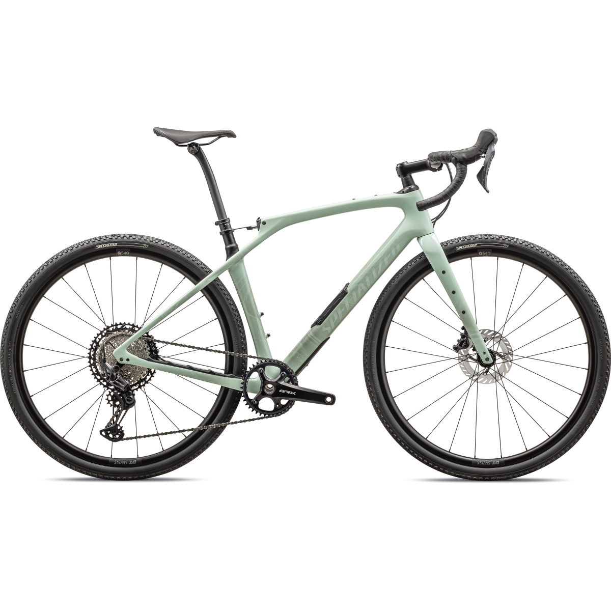 Produktbild von Specialized DIVERGE STR COMP - Carbon Gravel Bike - 2024 - gloss white sage / pearl
