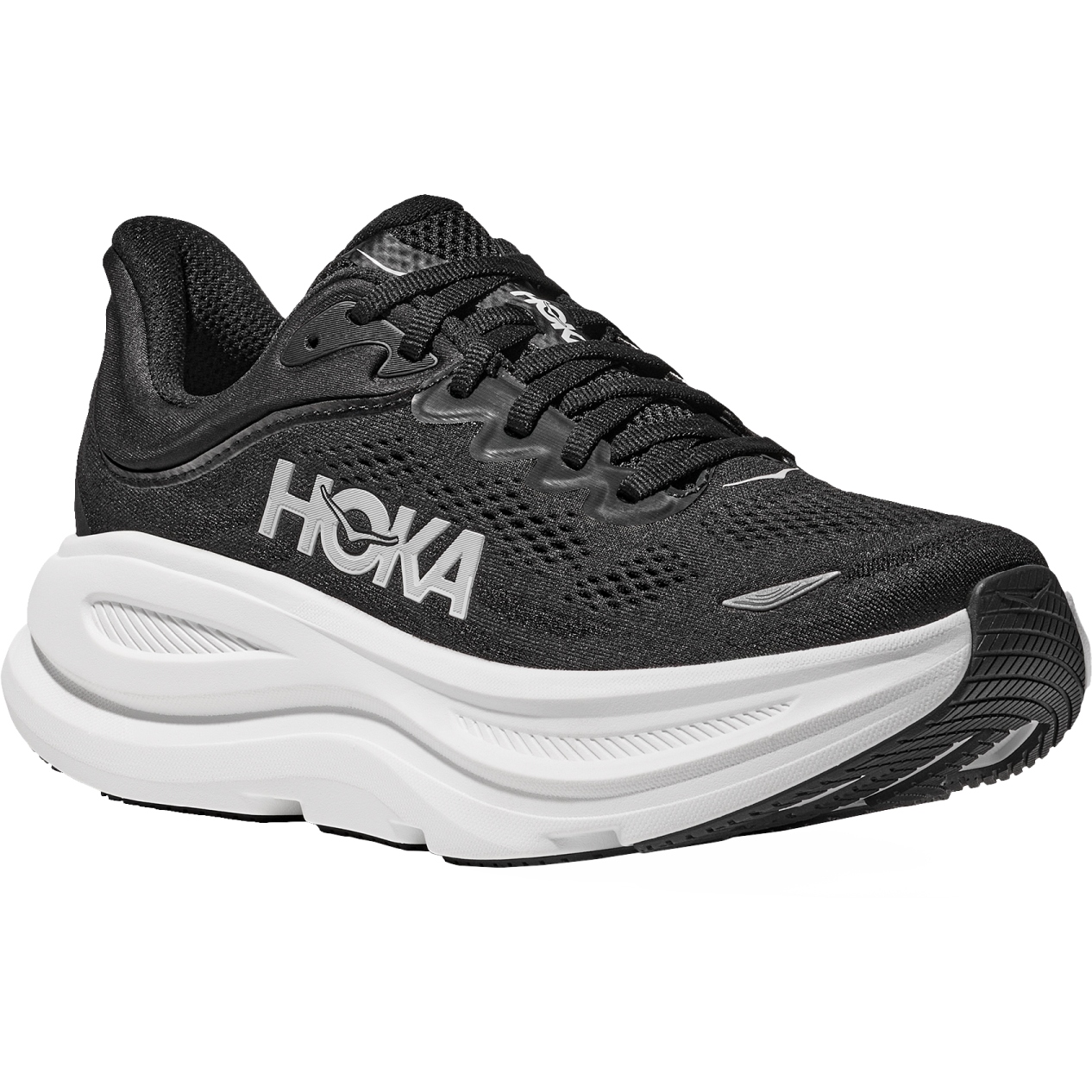 Kuva tuotteesta Hoka Bondi 9 Running Shoes Women - black / white