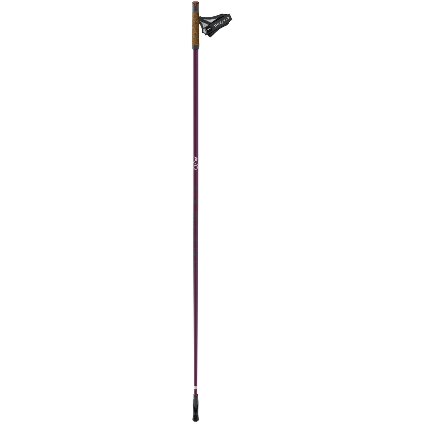 Picture of ONE WAY Team 4 MAG Nordic Walking Poles (Pair) - blackberry