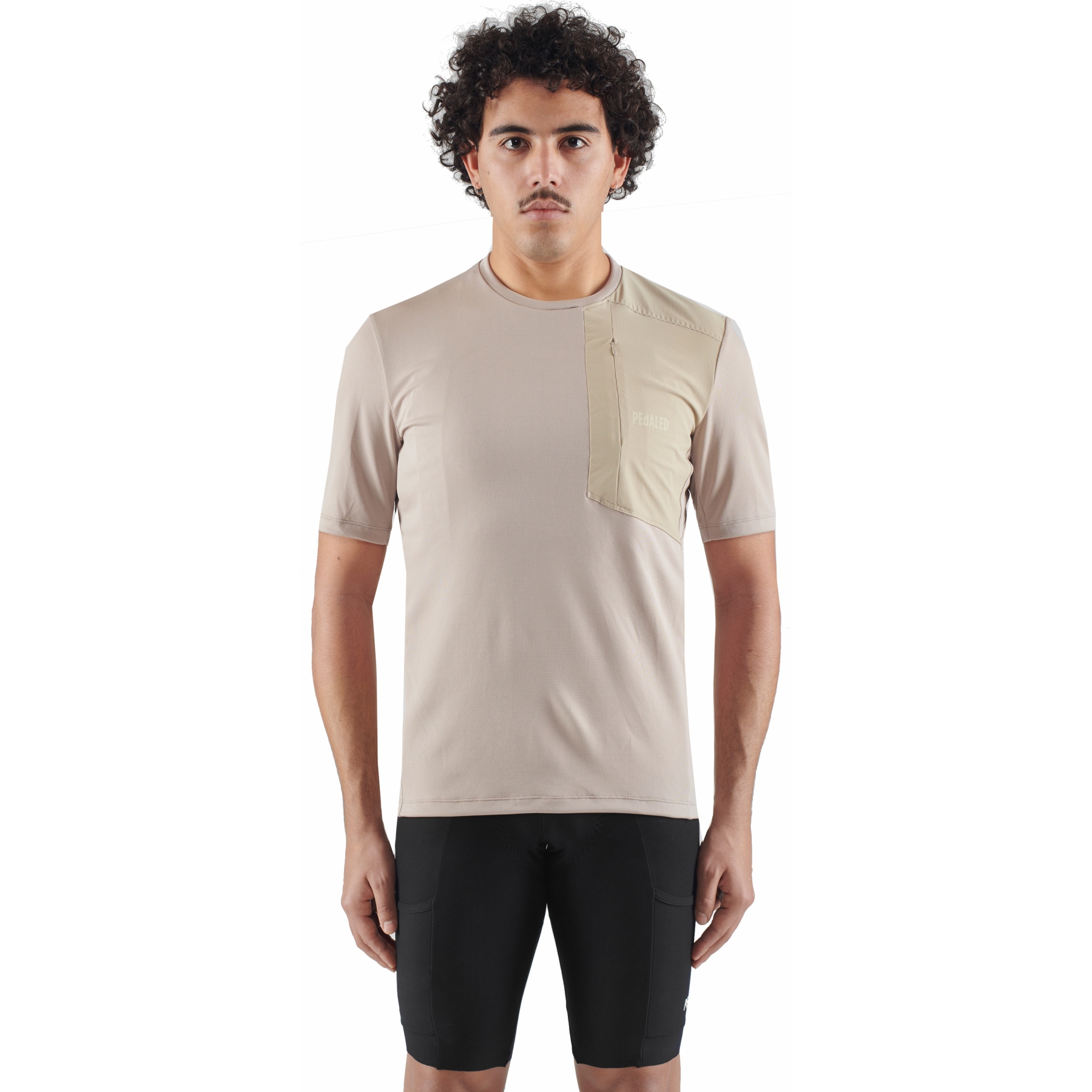 Produktbild von PEdALED Odyssey Merino T-Shirt Herren - Beige