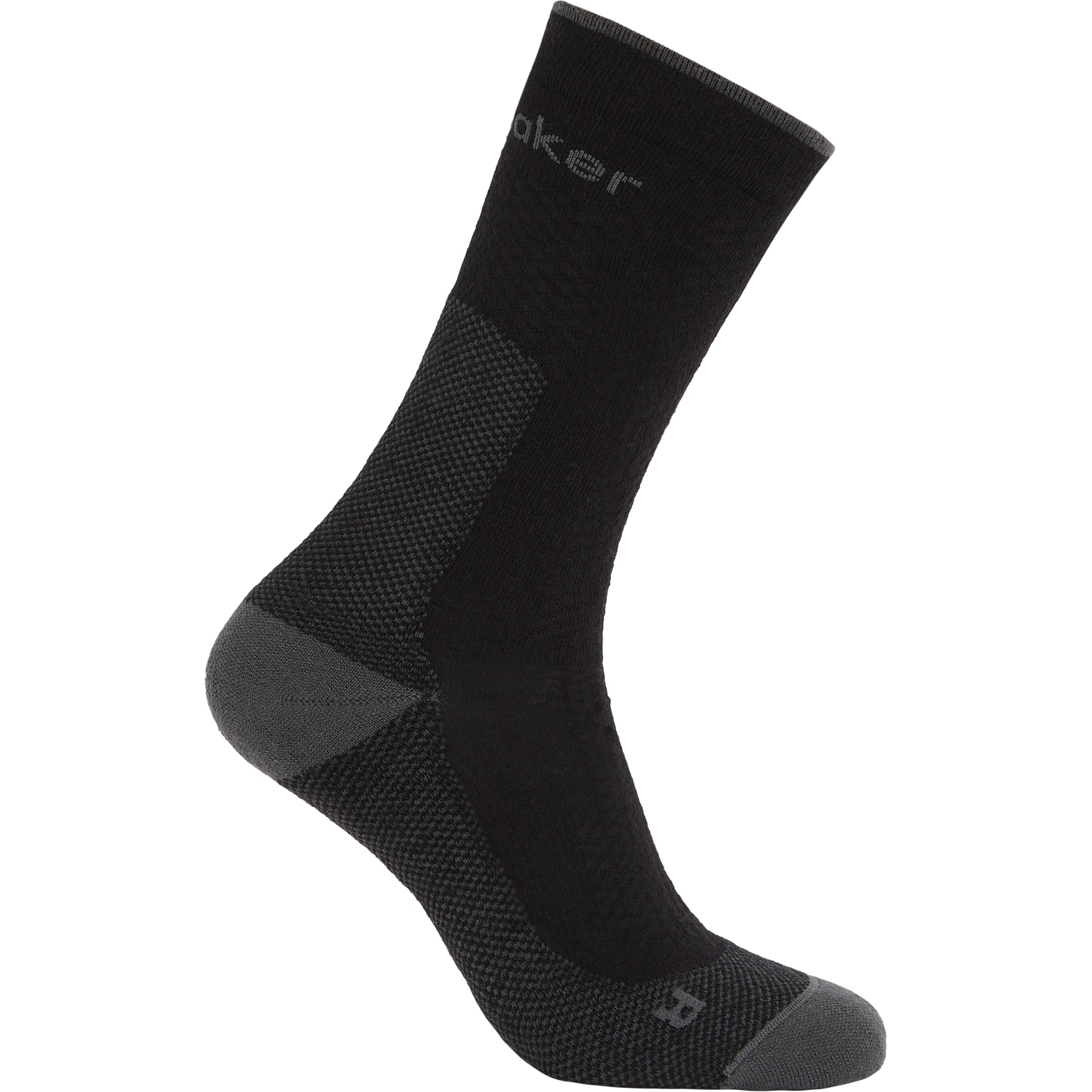 Produktbild von Icebreaker Merino Hike+ Ultralight Crew Socken Herren - Schwarz/Obsidian