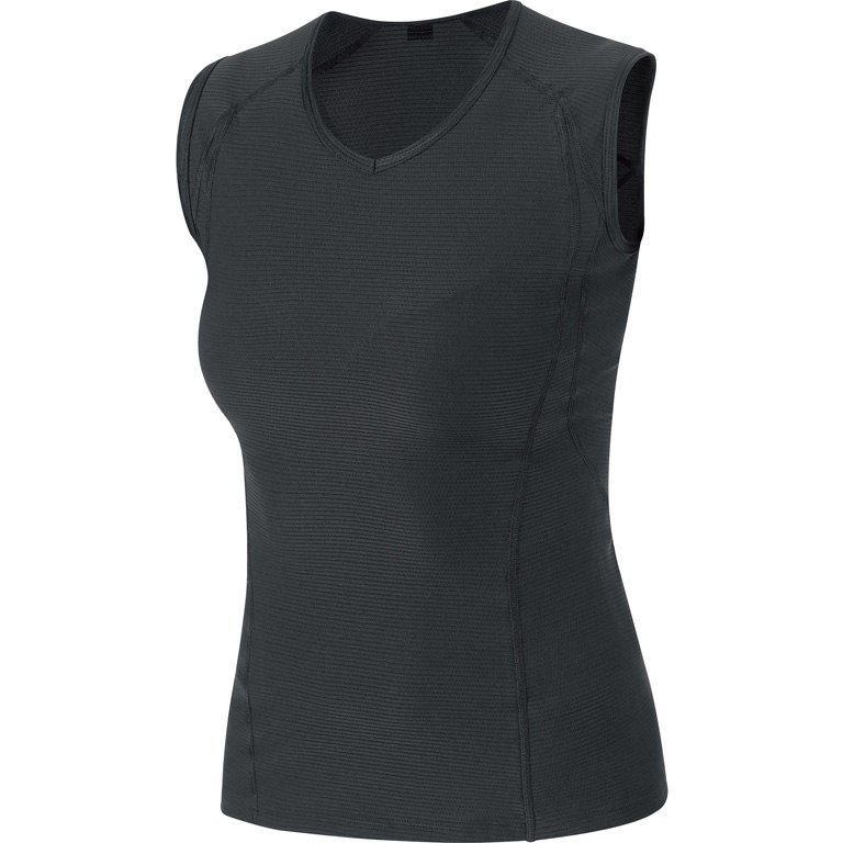 Produktbild von GOREWEAR M Damen Base Layer Shirt Ärmellos - schwarz 9900