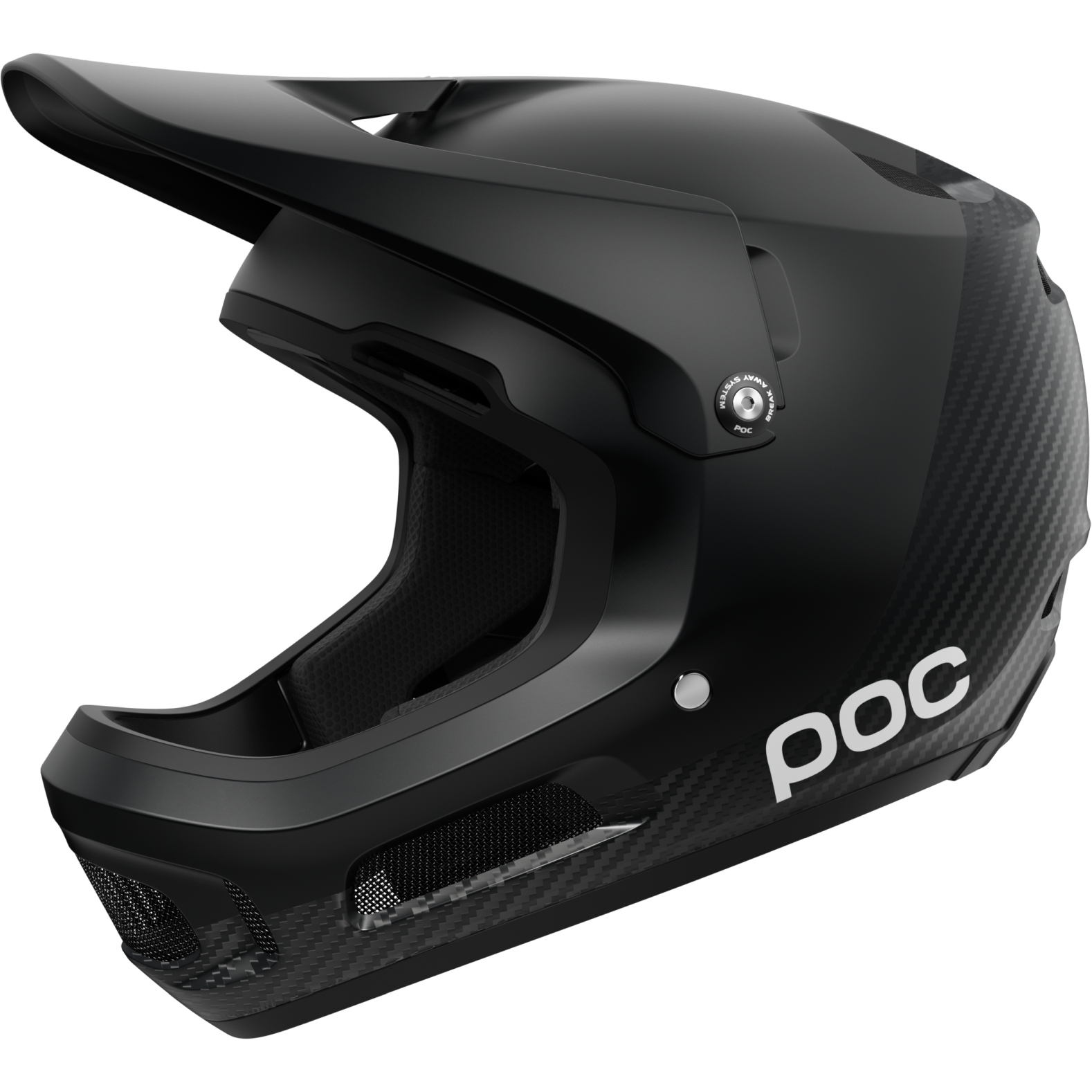 Picture of POC Coron Air Carbon MIPS Helmet - 1024 carbon black