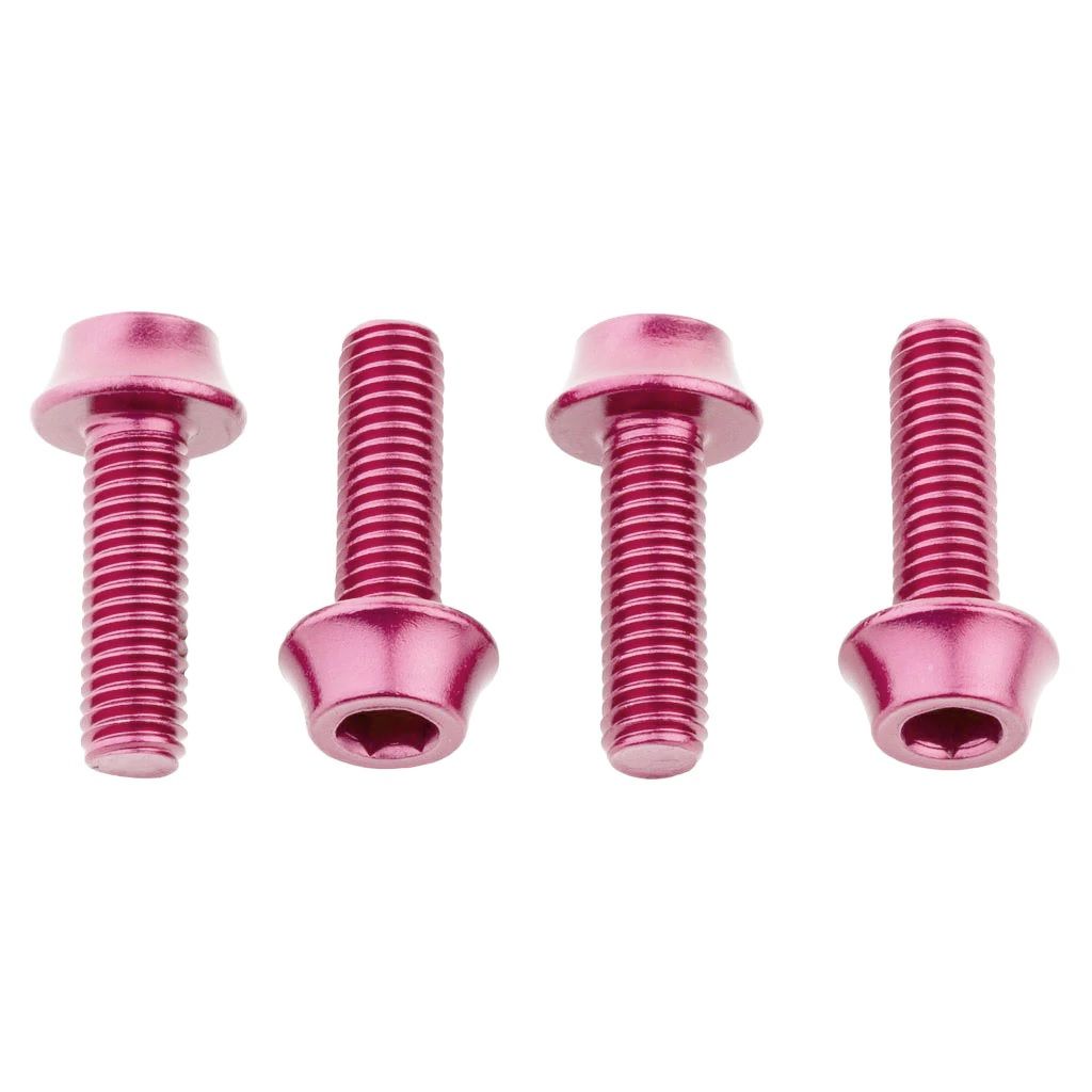 Produktbild von Wolf Tooth Flaschenhalterschrauben - M5x15mm - pink