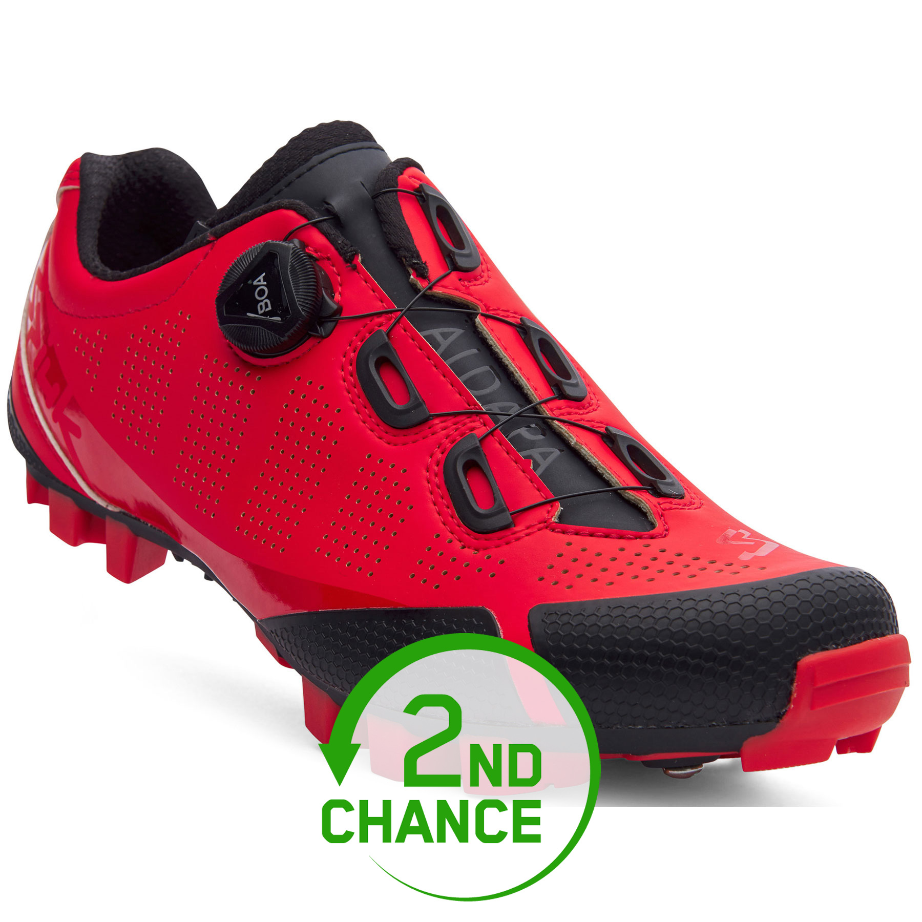 Picture of Spiuk Aldapa MTB Shoes Men - red matt - 2nd Choice