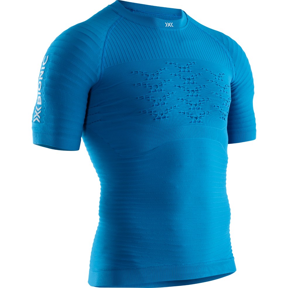 Produktbild von X-Bionic Effektor 4.0 Run Kurzarm-Laufshirt für Herren - teal blue/dolomite grey