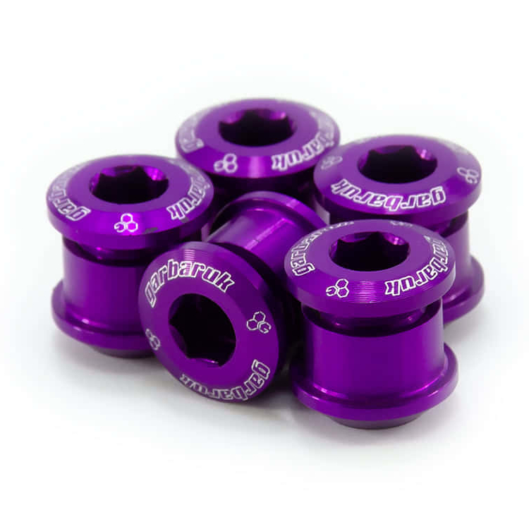 thumbnail image 2 of 5Pcs Bicycle Bike Chainring Screw Chainwheel Bolt For Single Double Triple Speedgold 5mm 2 of 14
