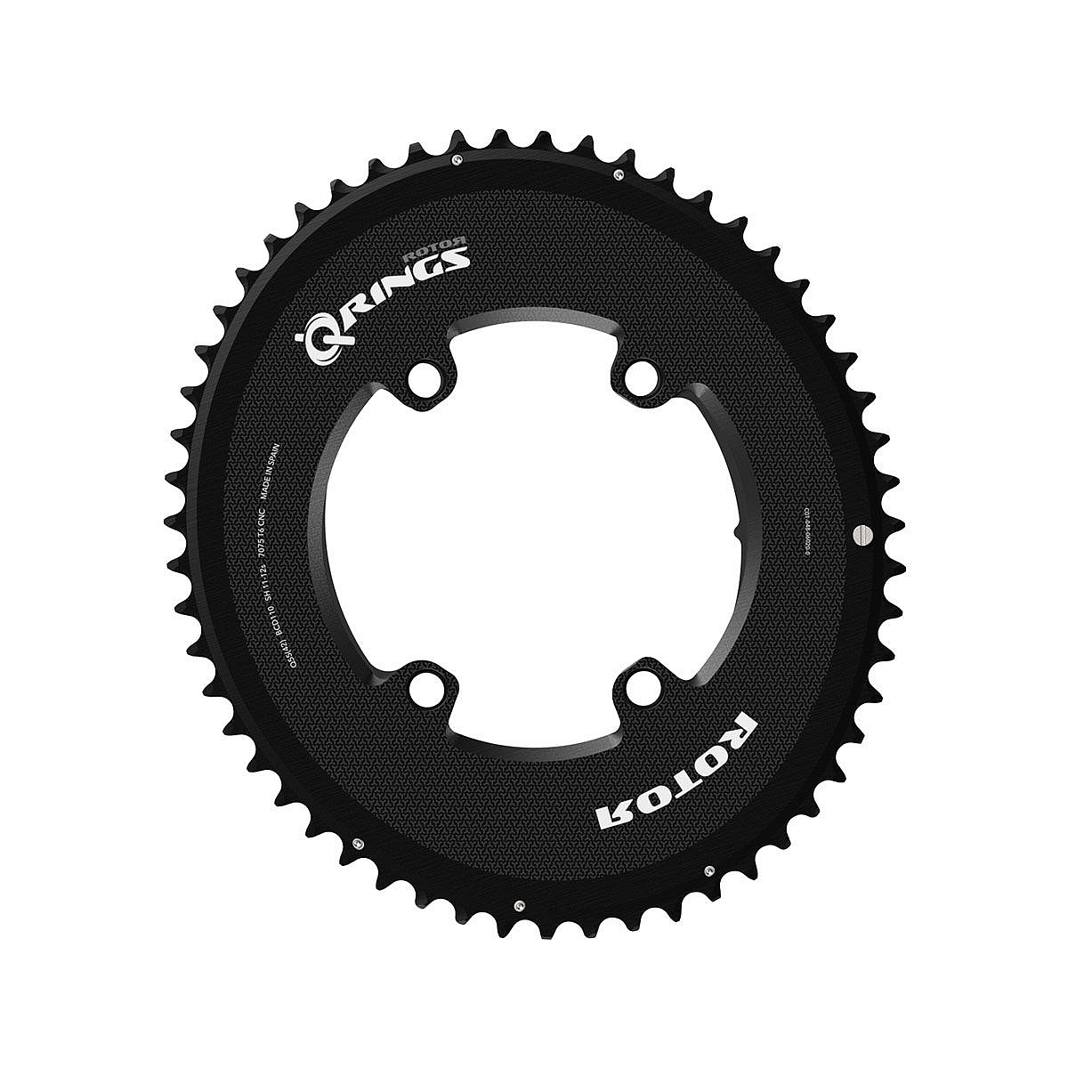 Produktbild von Rotor Kettenblatt - Q-Ring | BCD 110x4 | Oval - Aero - Außen