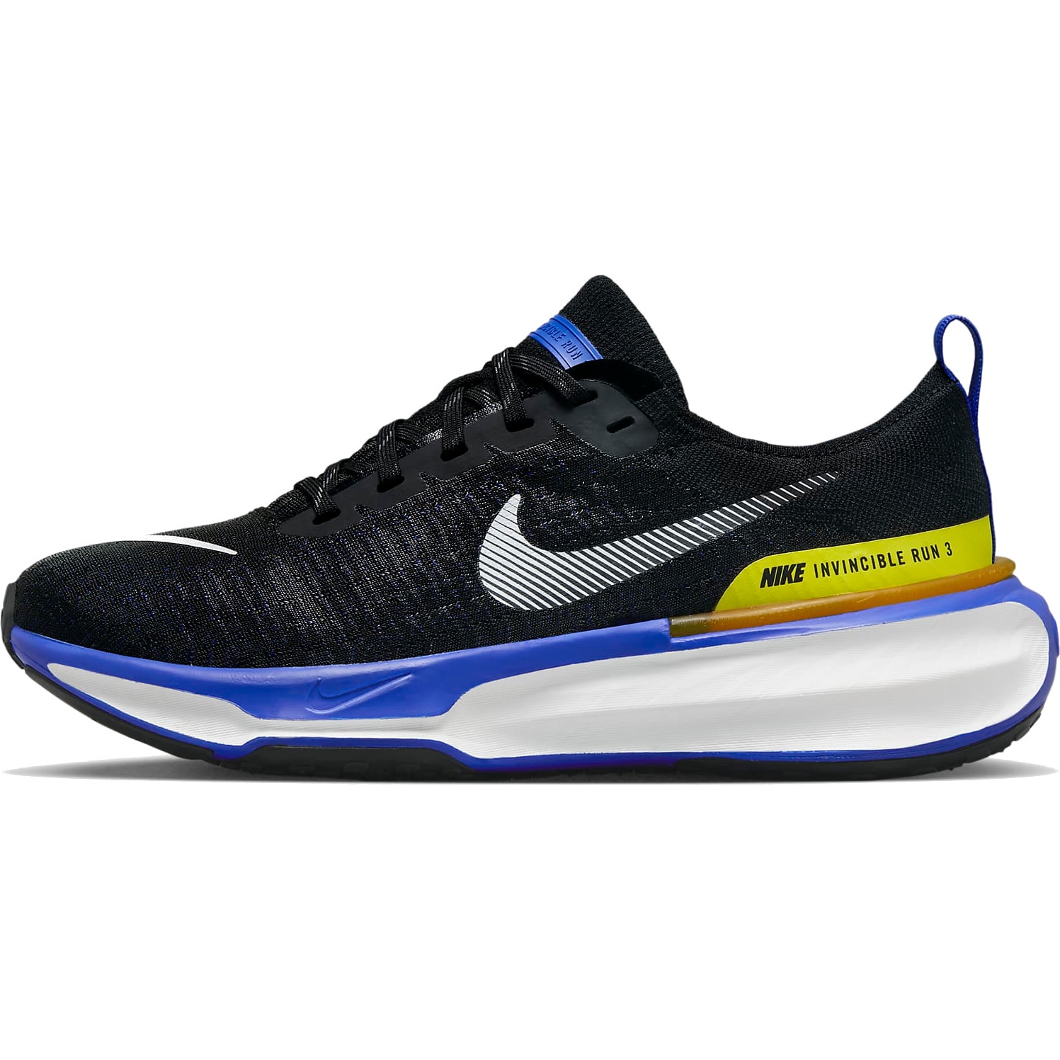 Produktbild von Nike Invincible 3 Herren-Straßenlaufschuhe - black/white-racer blue-high voltage DR2615-003