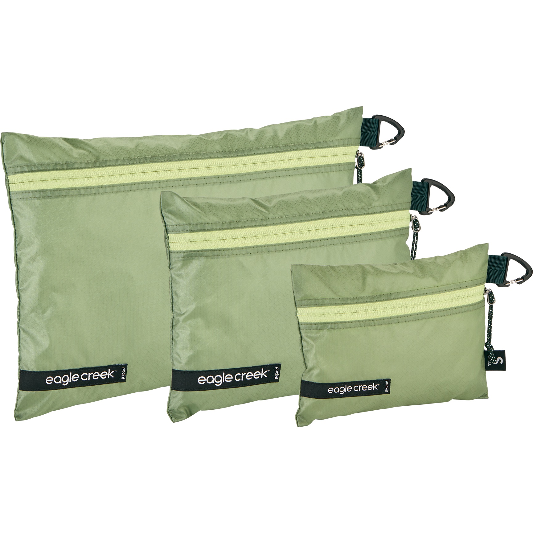 Picture of Eagle Creek Pack-It™ Isolate Sac Set S/M/L - mossy green
