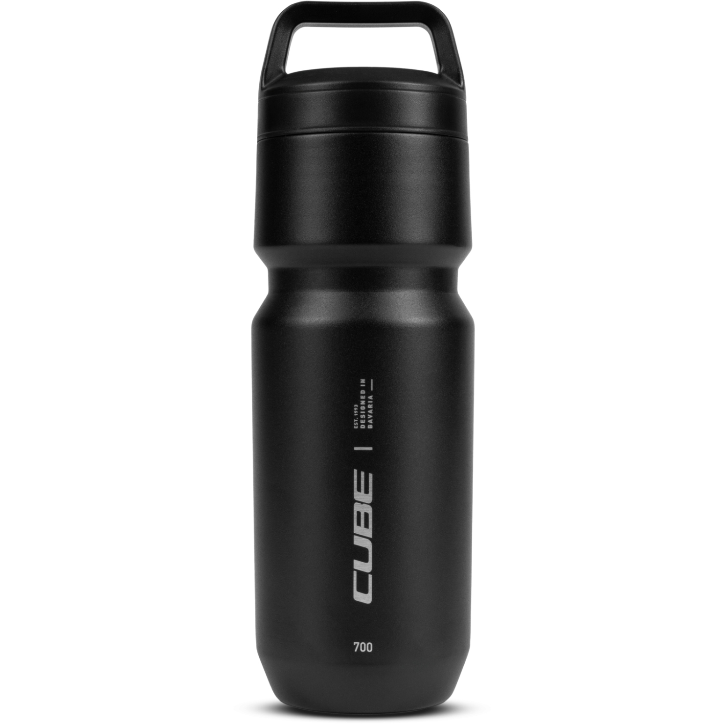 Produktbild von CUBE ARC 700ml Edelstahlflasche - schwarz