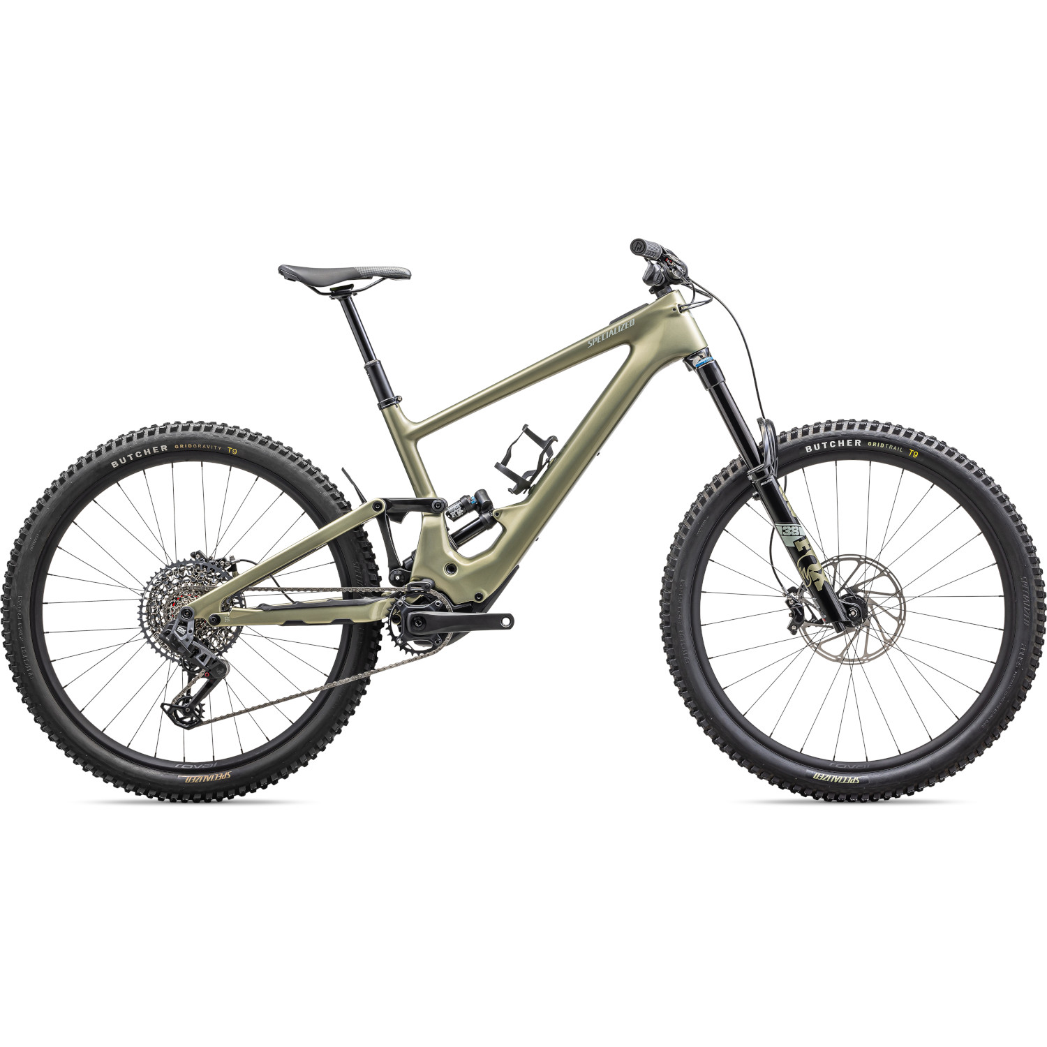 Picture of Specialized TURBO KENEVO SL 2 EXPERT - 29&quot; Electric Carbon Mountain Bike - 2024 - satin metallic spruce