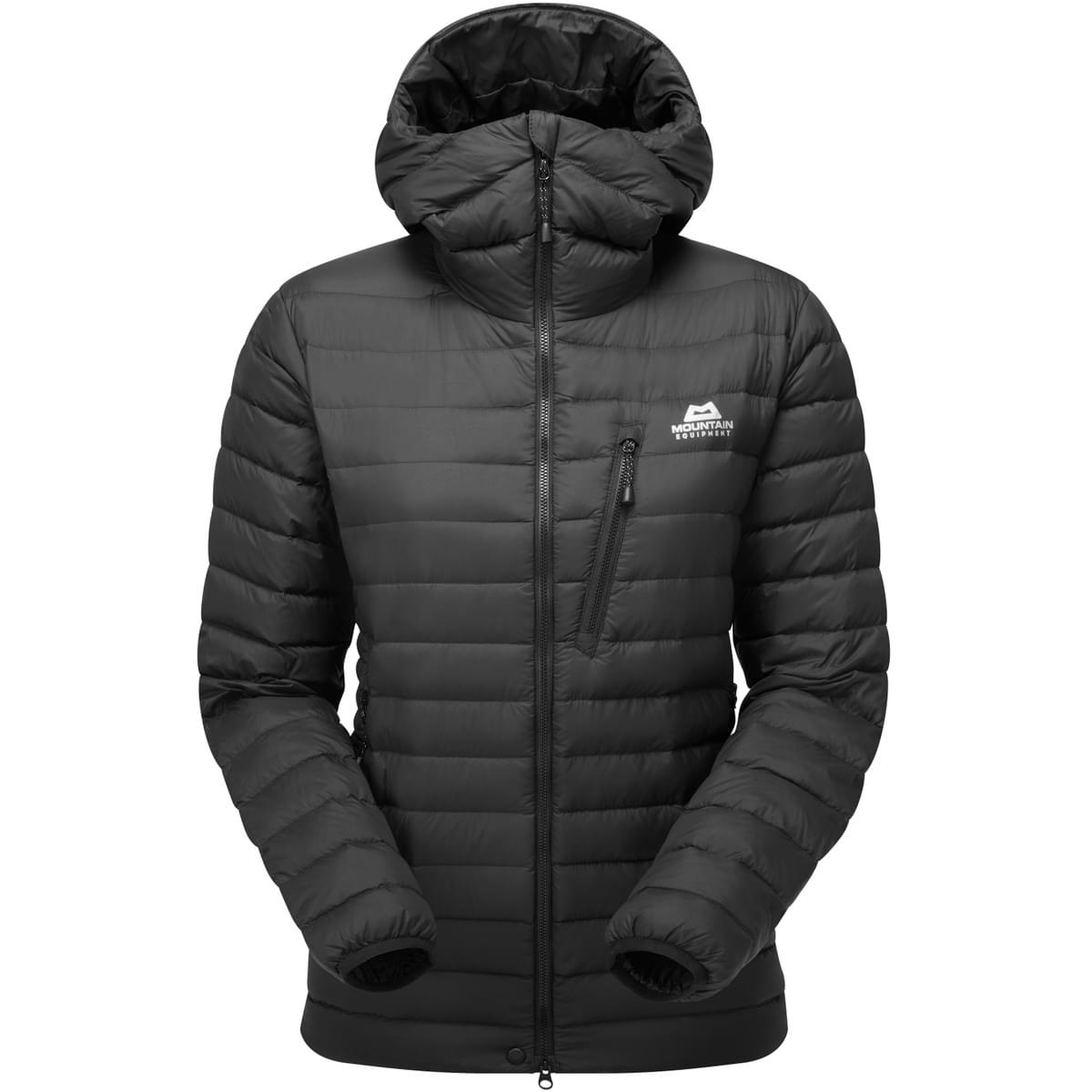 Picture of Mountain Equipment Earthrise Hooded Down Jacket Women ME-006400 - black