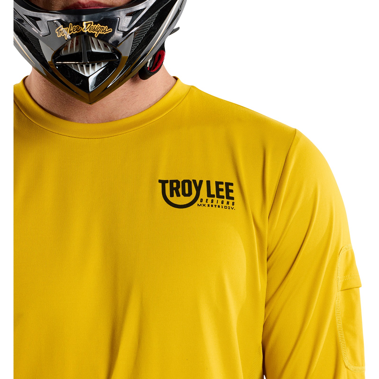 Troy Lee Designs Ruckus Ride Long Sleeve Tee Men - Eyez Safron
