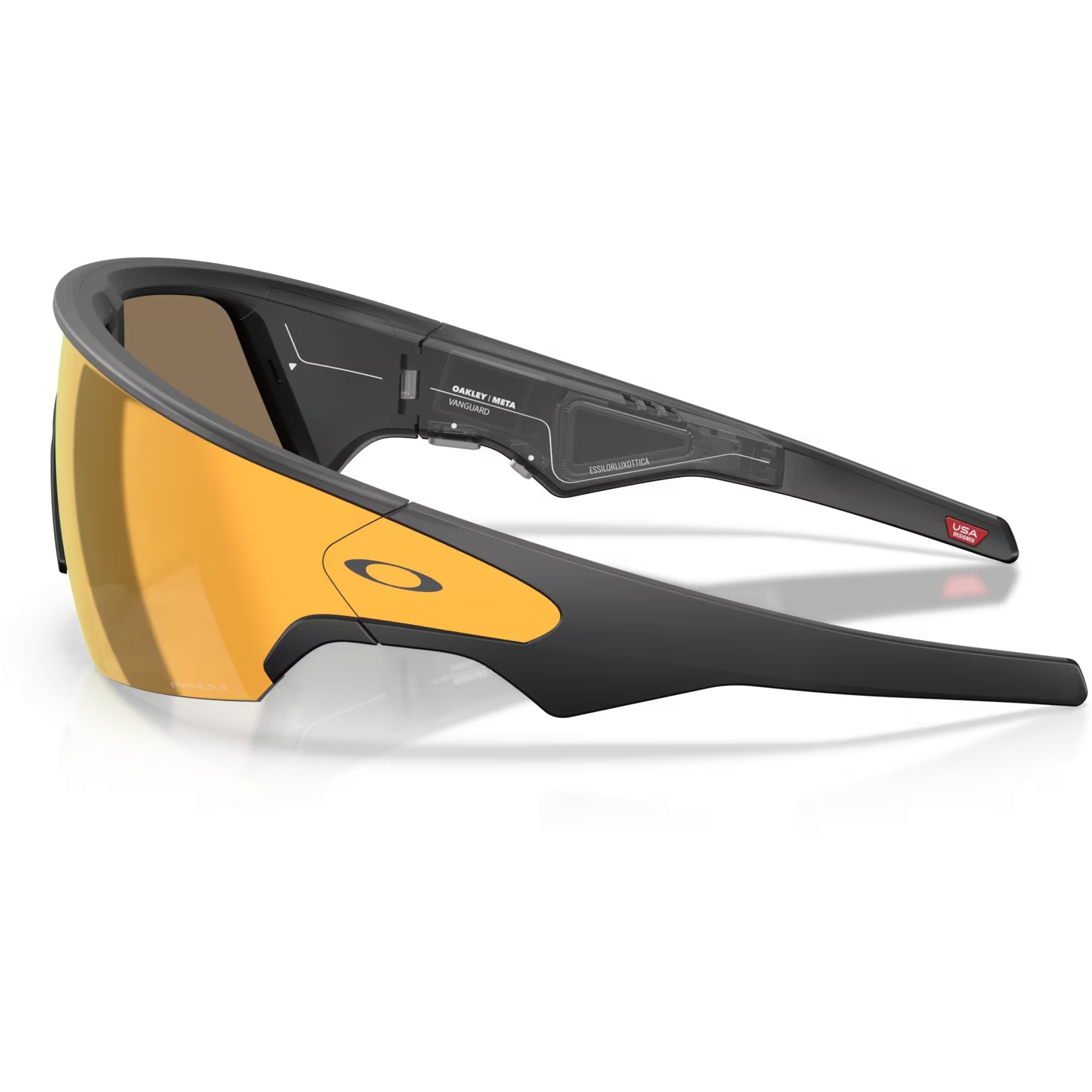 Oakley Meta Vanguard Glasses - Black/Prizm 24K Gold - OW8001-0452
