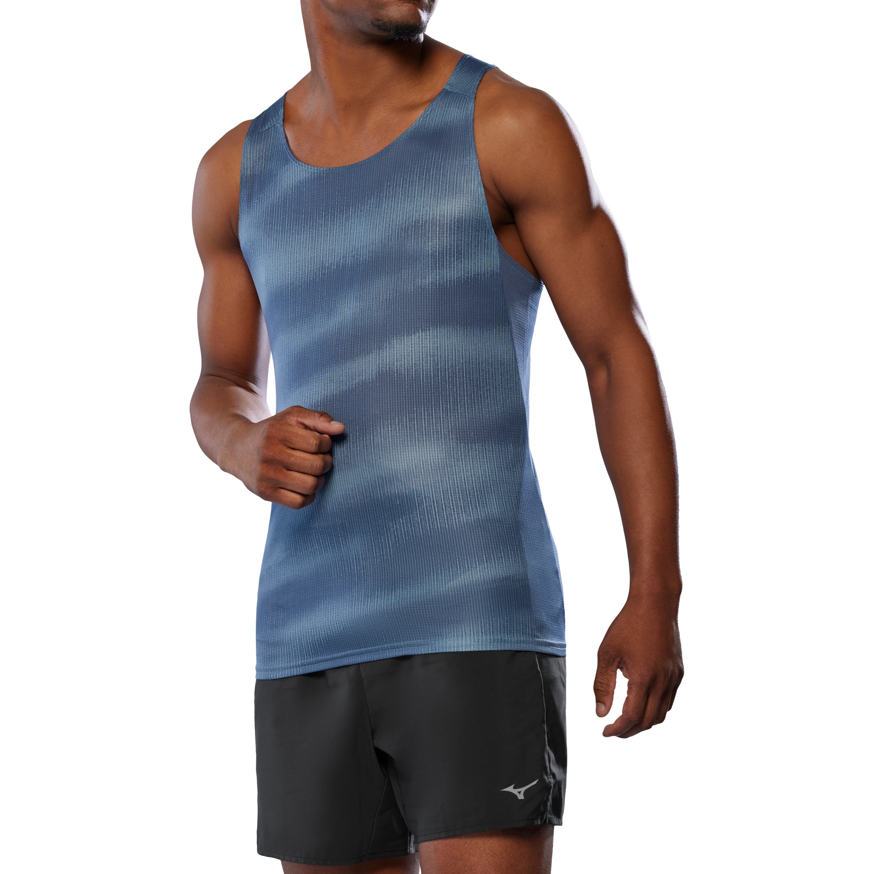 Produktbild von Mizuno DryAeroFlow Graphic Tanktop Herren - Citadel