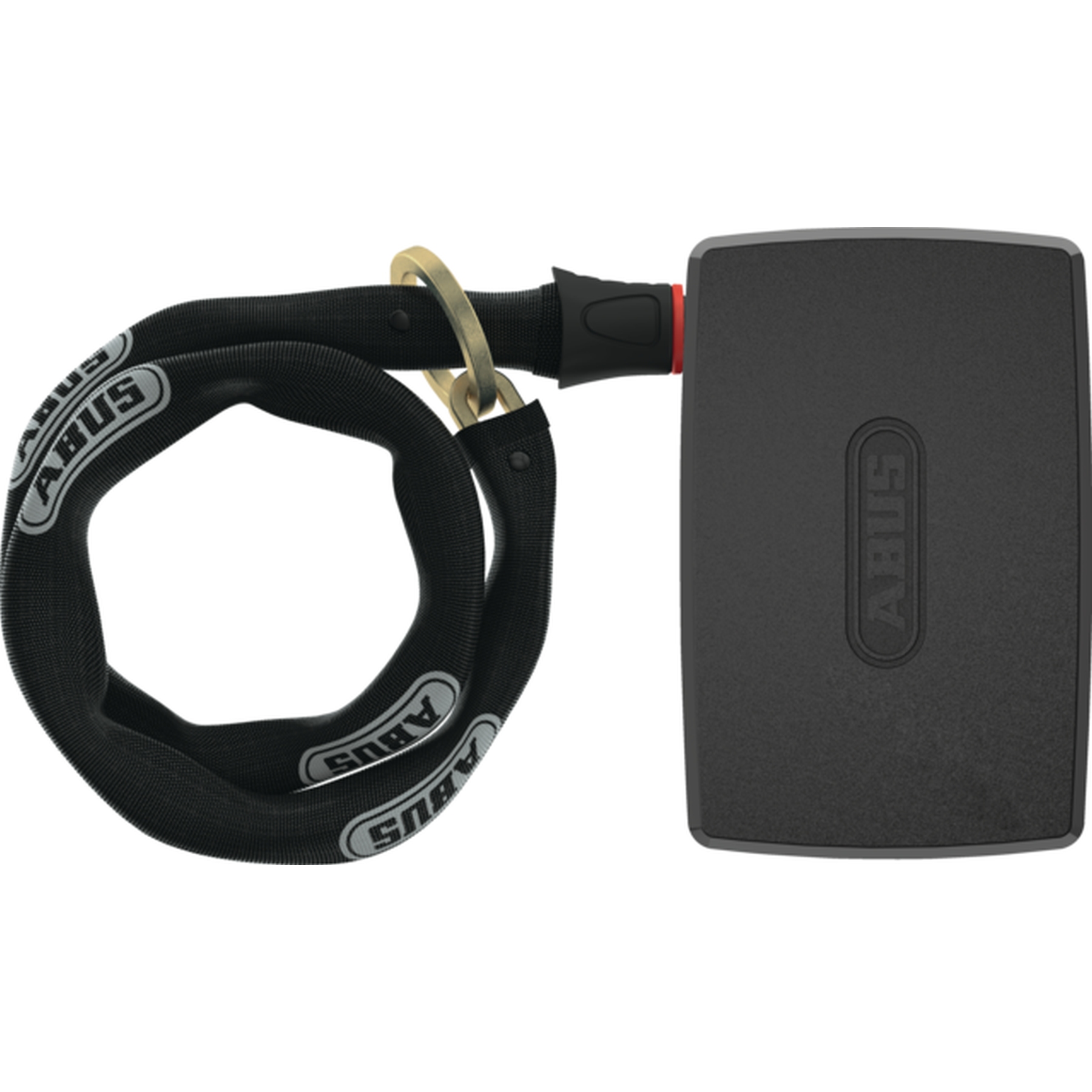 Chaîne Enfichable ABUS 5.5KS 100 Cm - Extension Pour Antivol De Cadre Et Alarmbox 2.0, Acier Trempé