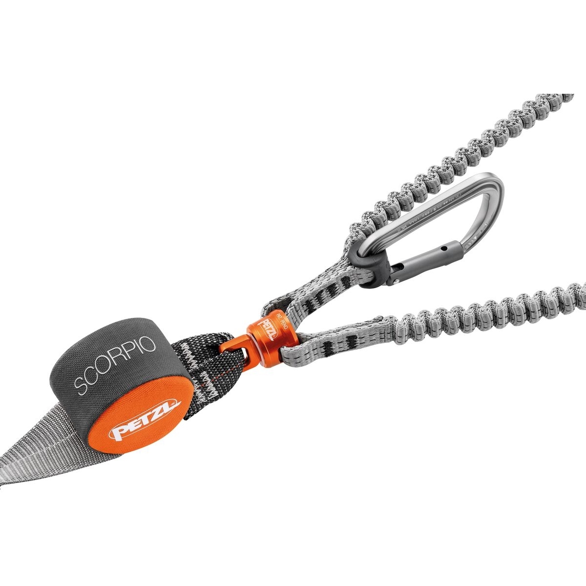 Petzl Scorpio Vertigo Set Cordino Da Ferrata - Moschettoni Con Bloccaggio Automatico, Per Arrampicata E Vie Ferrate