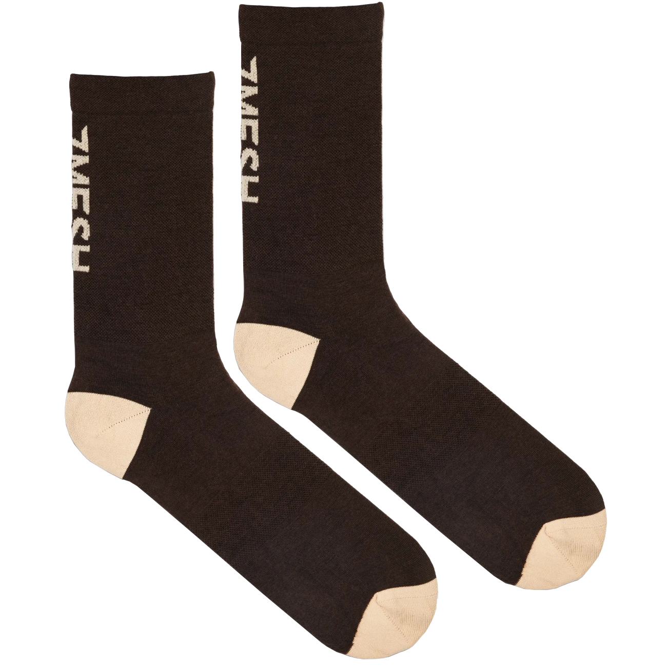 Photo produit de 7mesh Chaussettes 7&quot; -  Ashlu Merino - Dark Chocolate