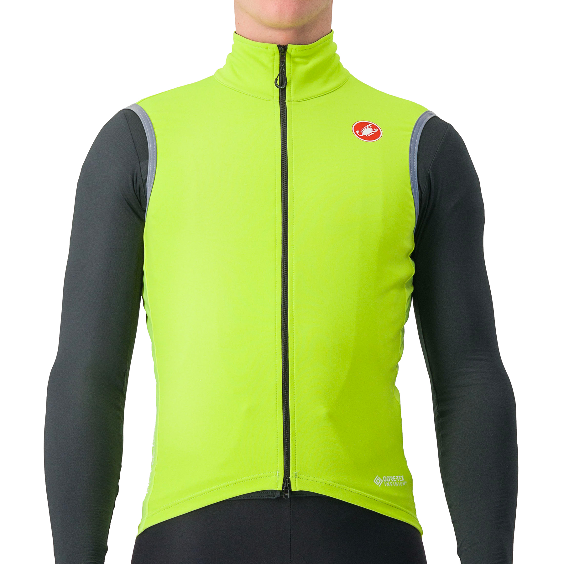 Picture of Castelli Perfetto RoS 2 Vest Men - electric lime 383
