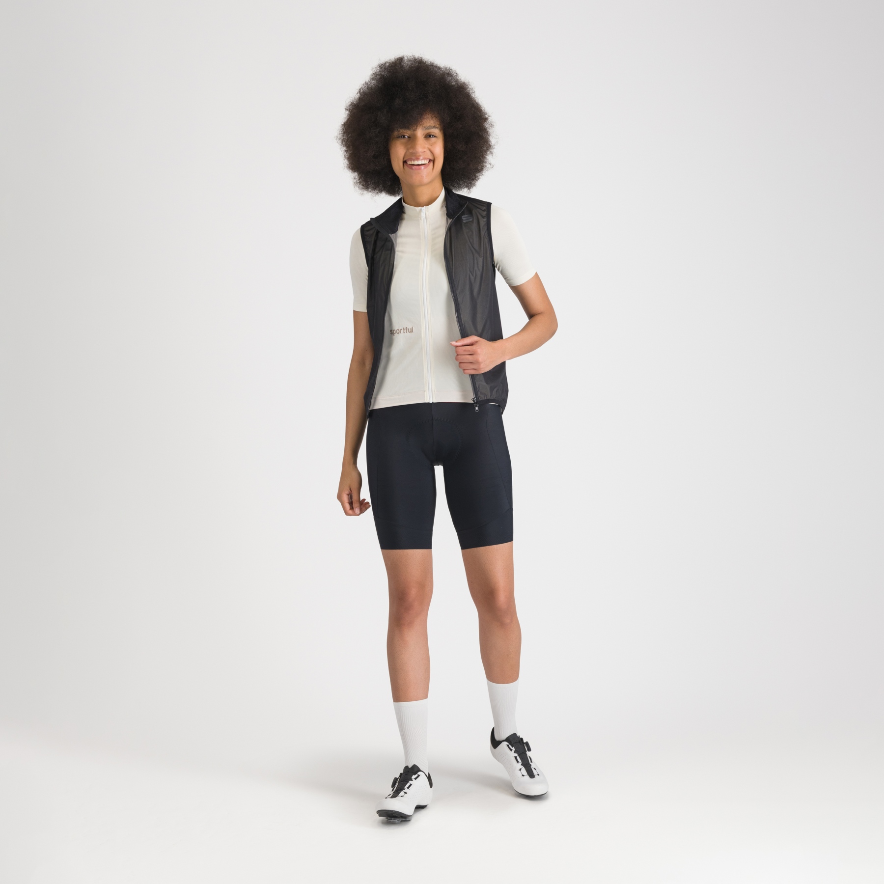 Sportful Light Air Vest Women - 002 Black | BIKE24