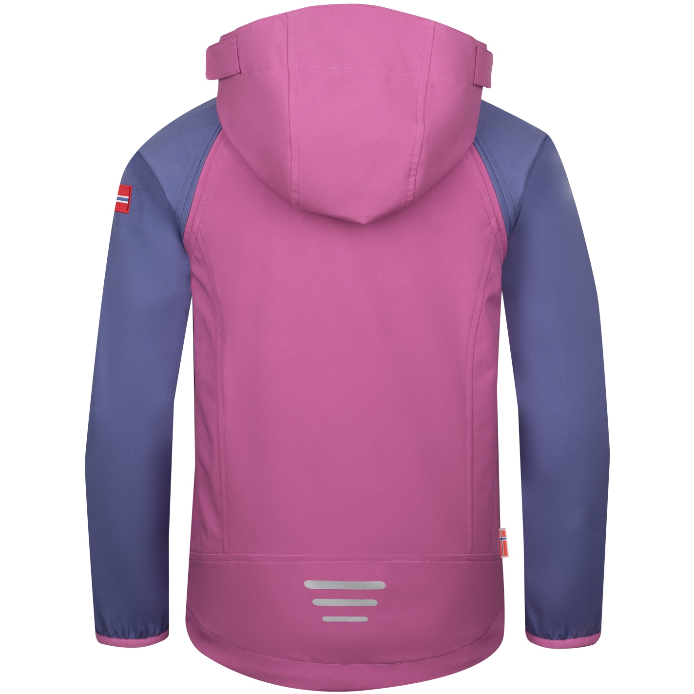 Girls Trollkids Softshelljacke Pink Trollkids Rondane XT Zip-Off