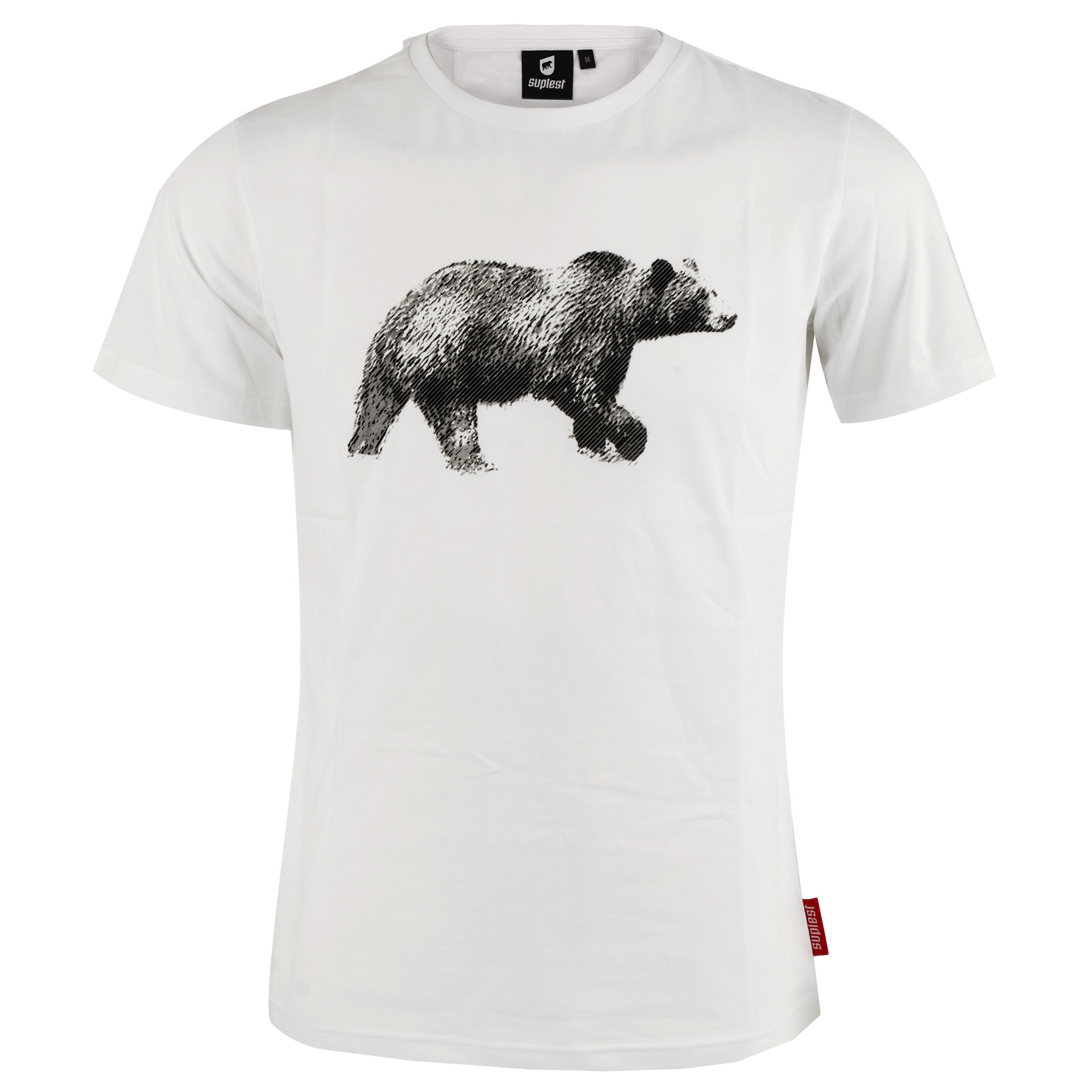 Productfoto van Suplest Bear T-Shirt - white 05.055.