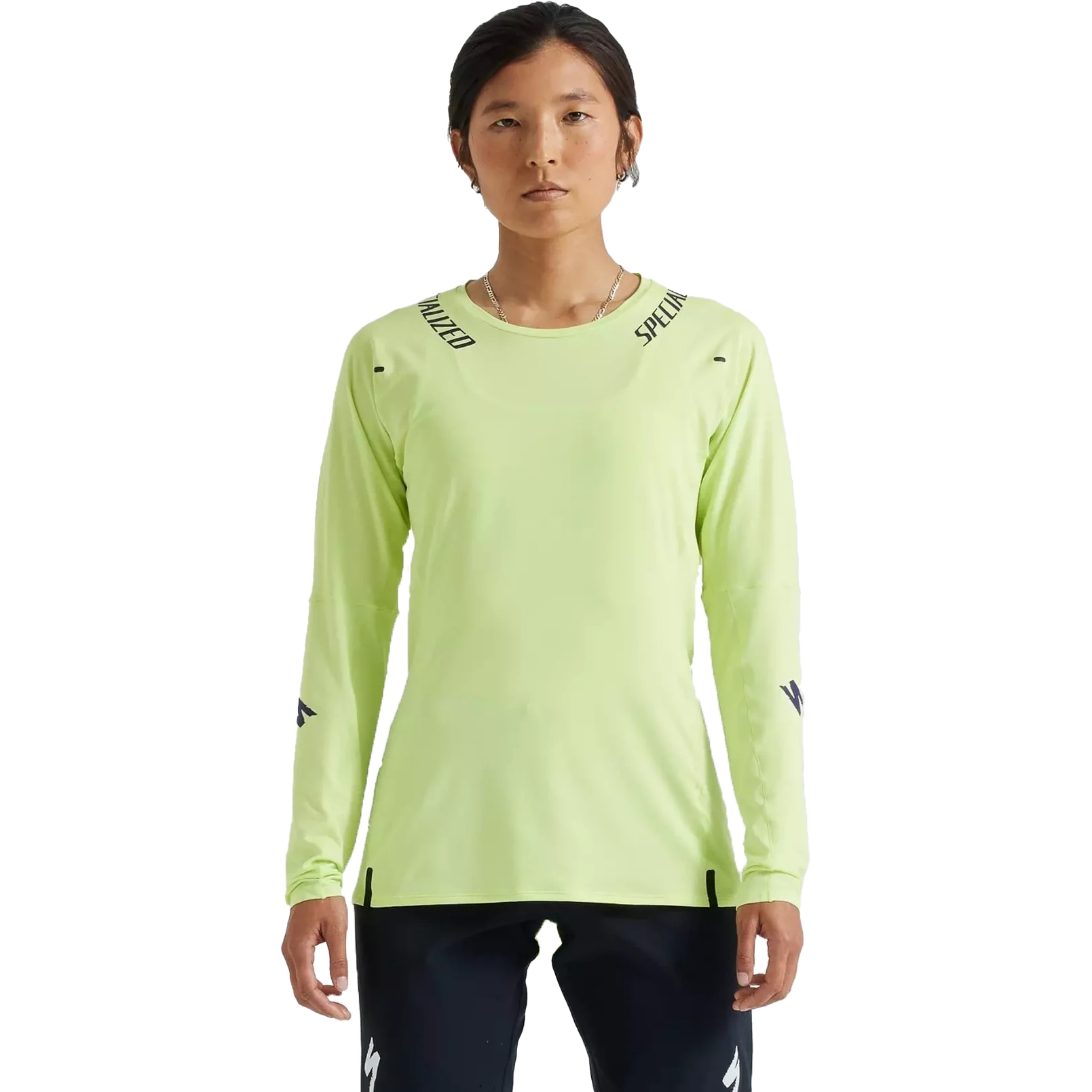 Image of Specialized Trail Air Long Sleeve Jersey Women - limestone
