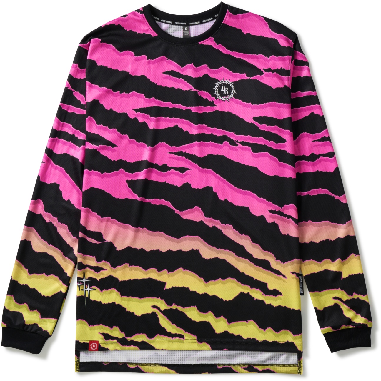 Produktbild von Loose Riders Racing Langarmtrikot Herren - Vice Pink
