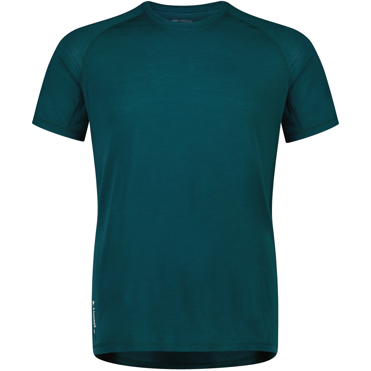 Picture of Mons Royale Temple Merino Air-Con T-Shirt Men - evergreen