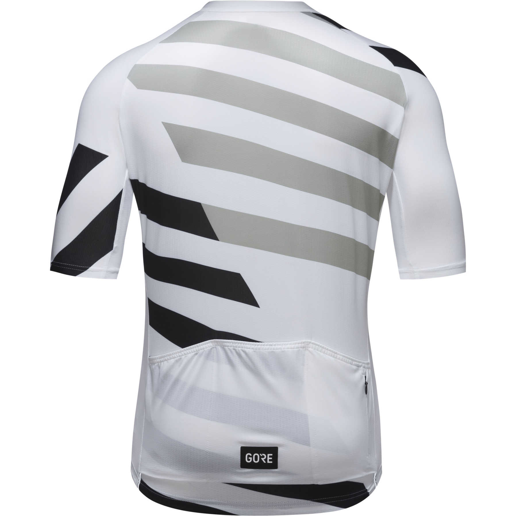 GOREWEAR Maglia a Maniche Corte Uomo - Spirit Signal Chaos - white / black  0199