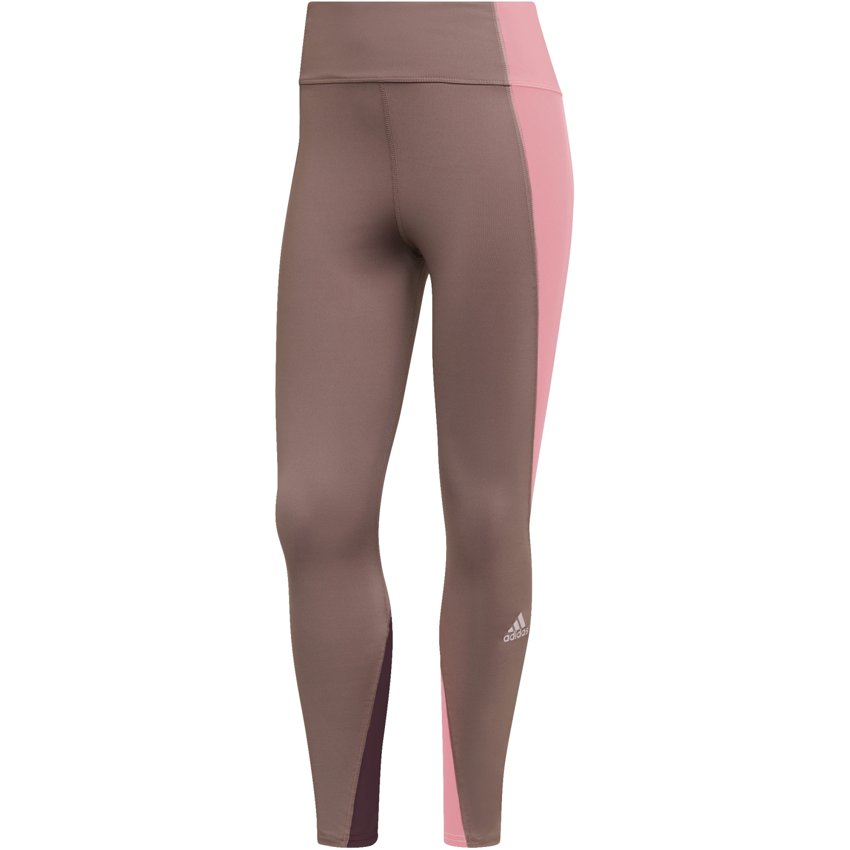 Picture of adidas Own the Run Colorblock 7/8-Tights Women - wonder oxide HK9010