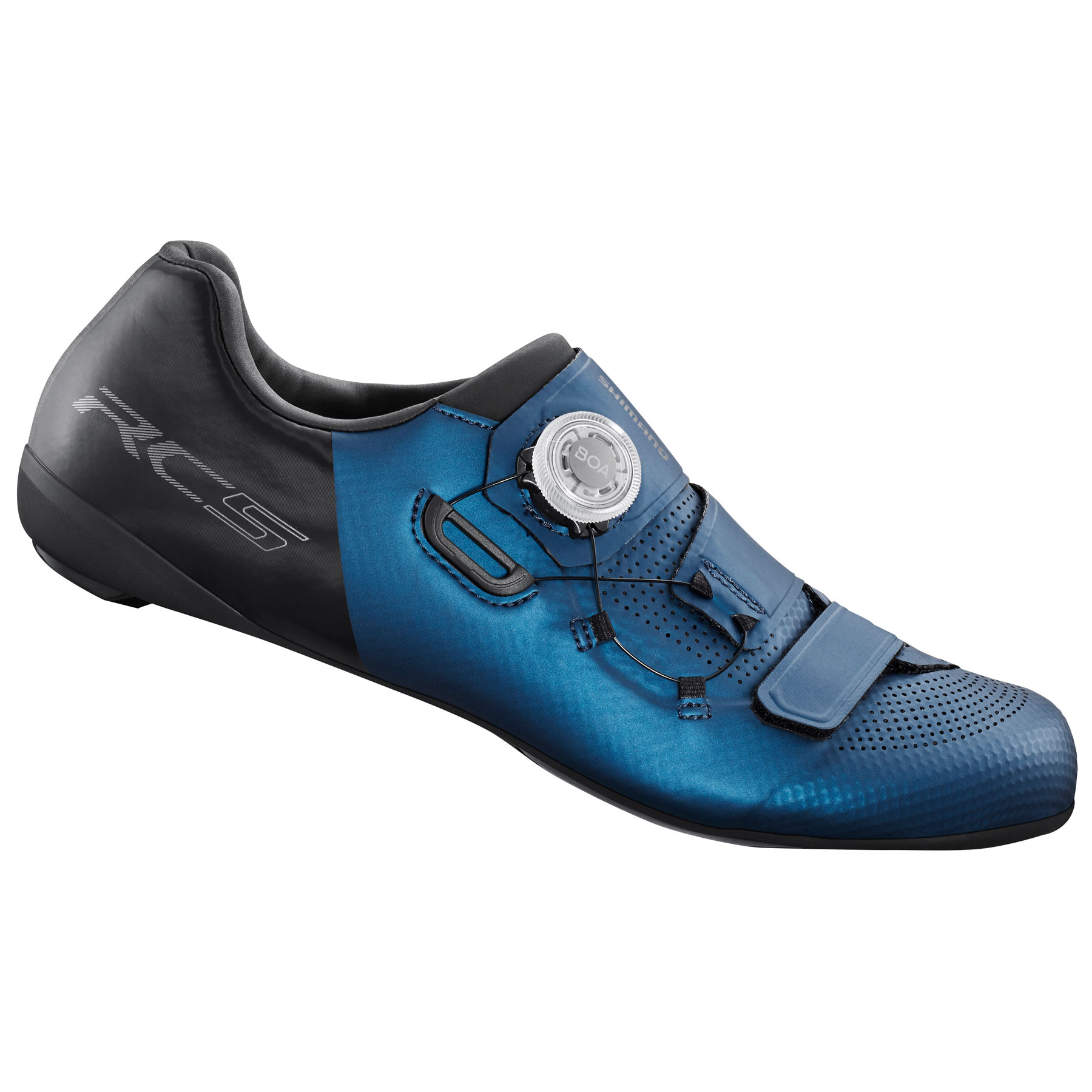 Picture of Shimano SH-RC502 Road Bike Shoes Men - Wide - blue