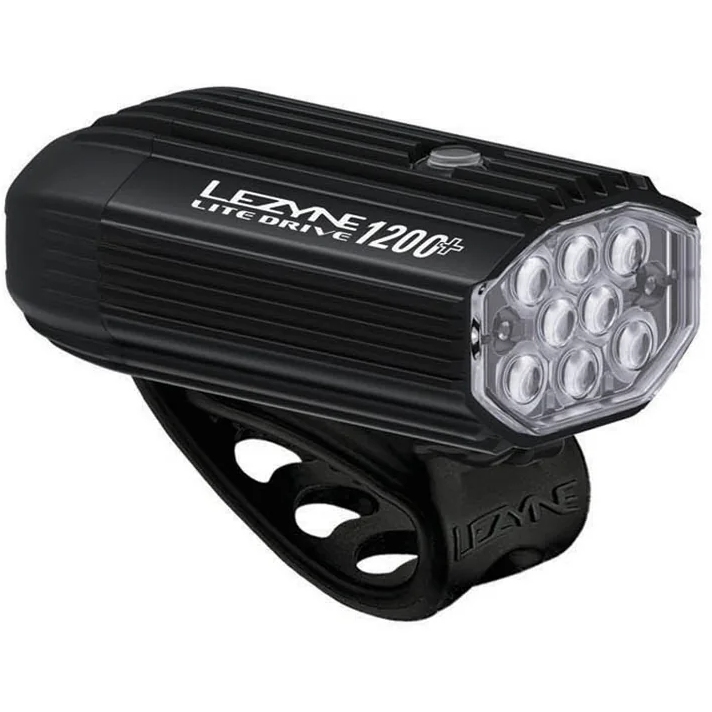 Передняя фара Lezyne Lite Drive 1200+ - без СтВЗО - черный сатин