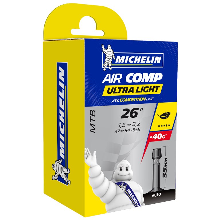 Picture of Michelin AirComp UltraLight C4 Inner Tube (26 inch)
