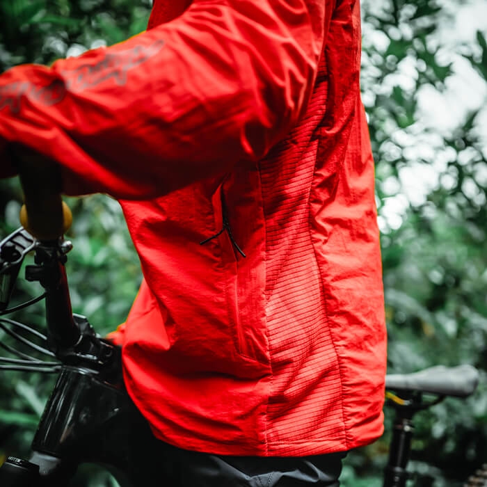 Troy Lee Designs Mathis Jacket Men - Mono Carbon | BIKE24