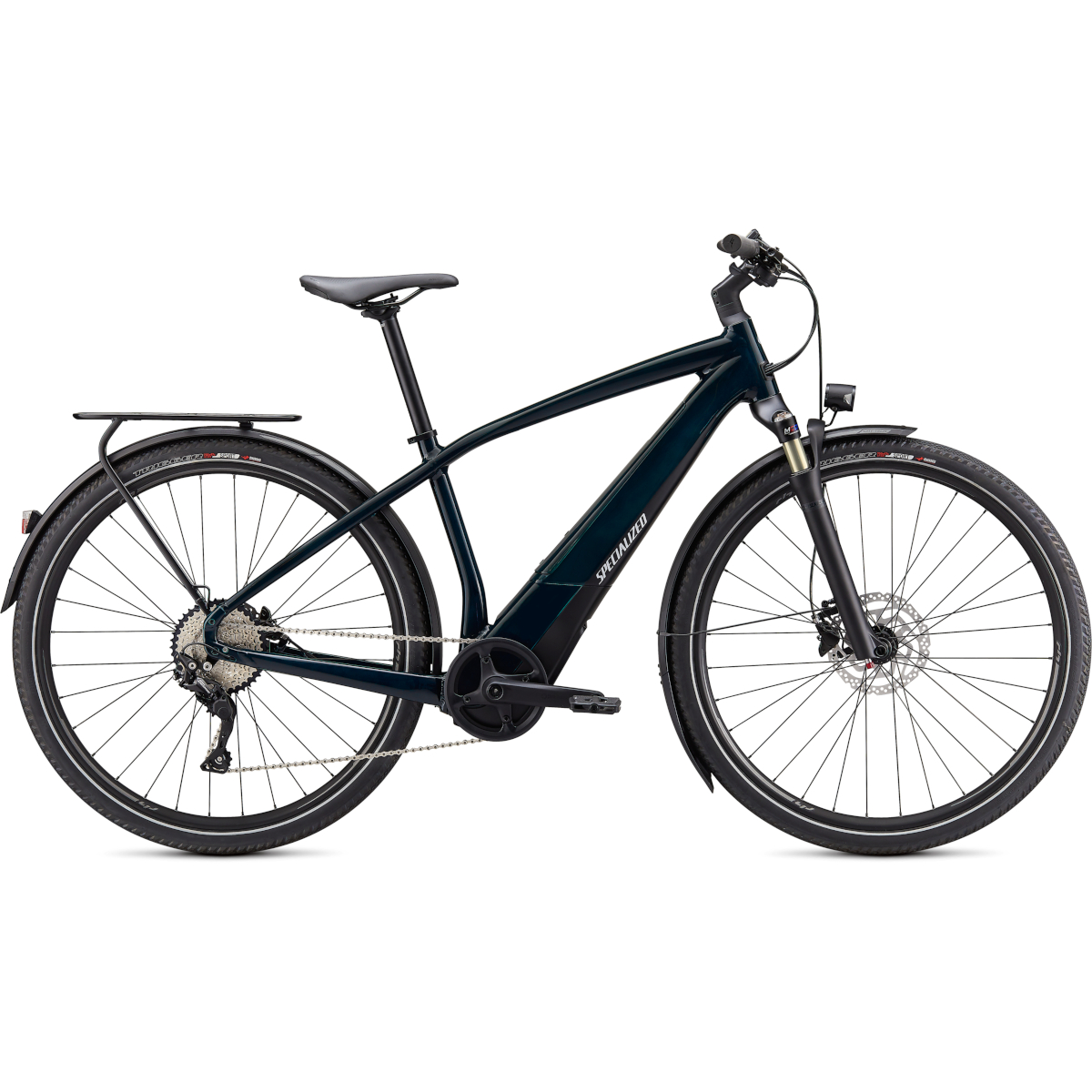 Picture of Specialized TURBO VADO 4.0 - E-Bike - 2021 - forest green / black / liquid silver - 2nd Choice