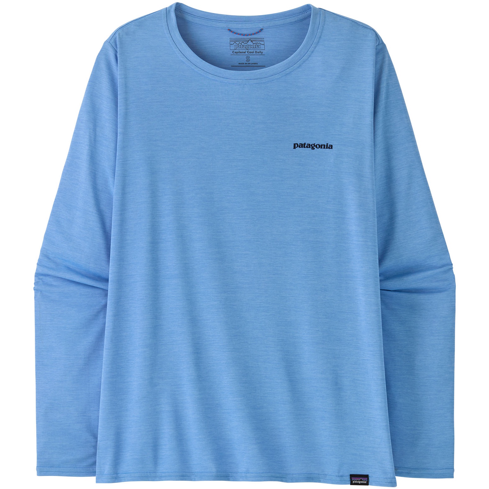 Bild von Patagonia Capilene Cool Daily Graphic Langarmshirt Damen - Waters - Fitz Roy Trout: Abundant Blue X-Dye
