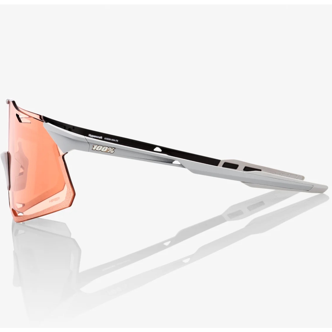 100% Hypercraft Glasses - HiPER Lens - Matte Stone Grey 100% Hypercraft Glasses - HiPER Lens - Matte Stone Grey