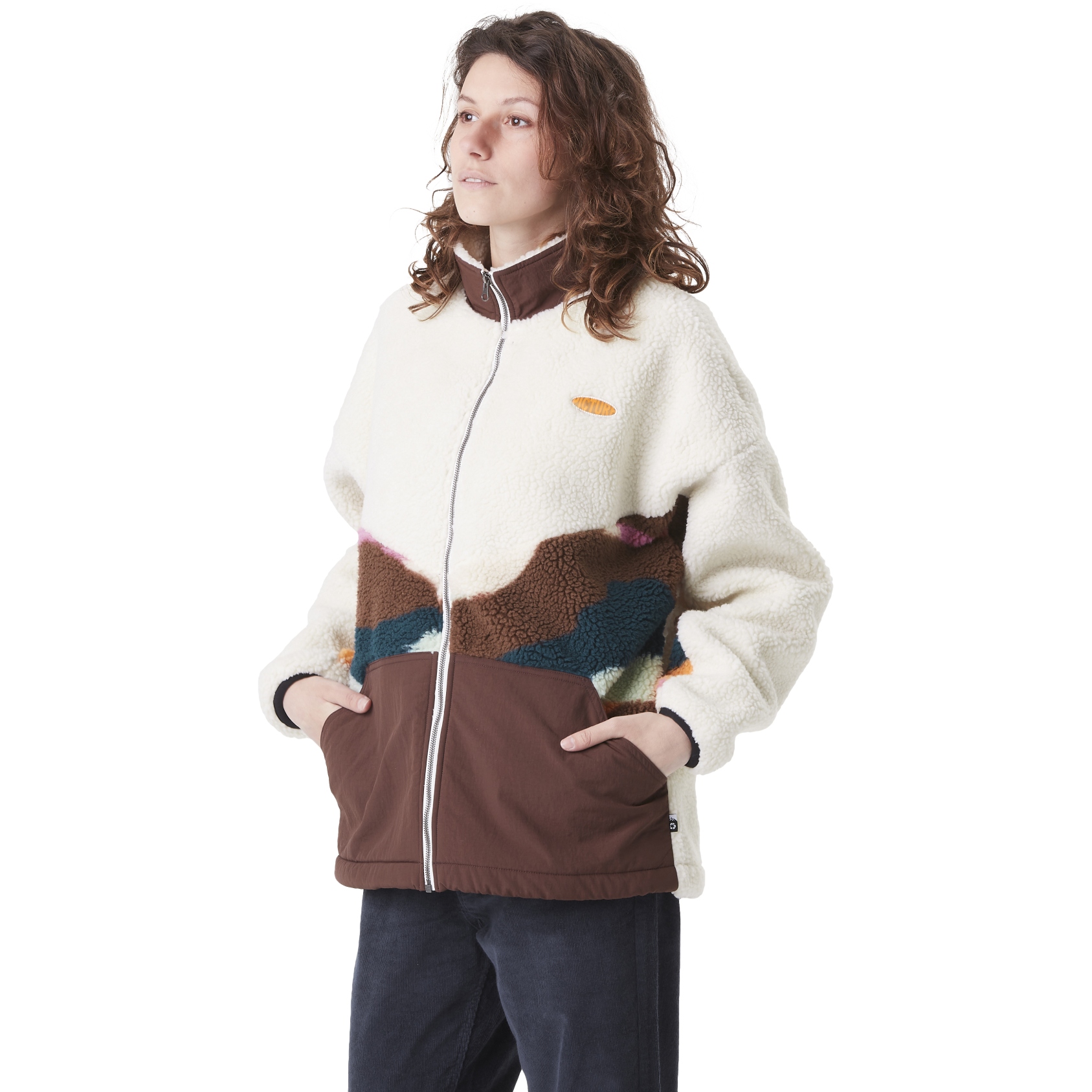 Produktbild von Picture Akuna Zip Fleecejacke Damen - Tofu