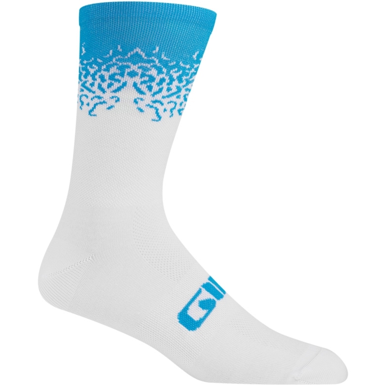 Велосипедные носки Giro из сезонной шерсти мериноса - ano blue white