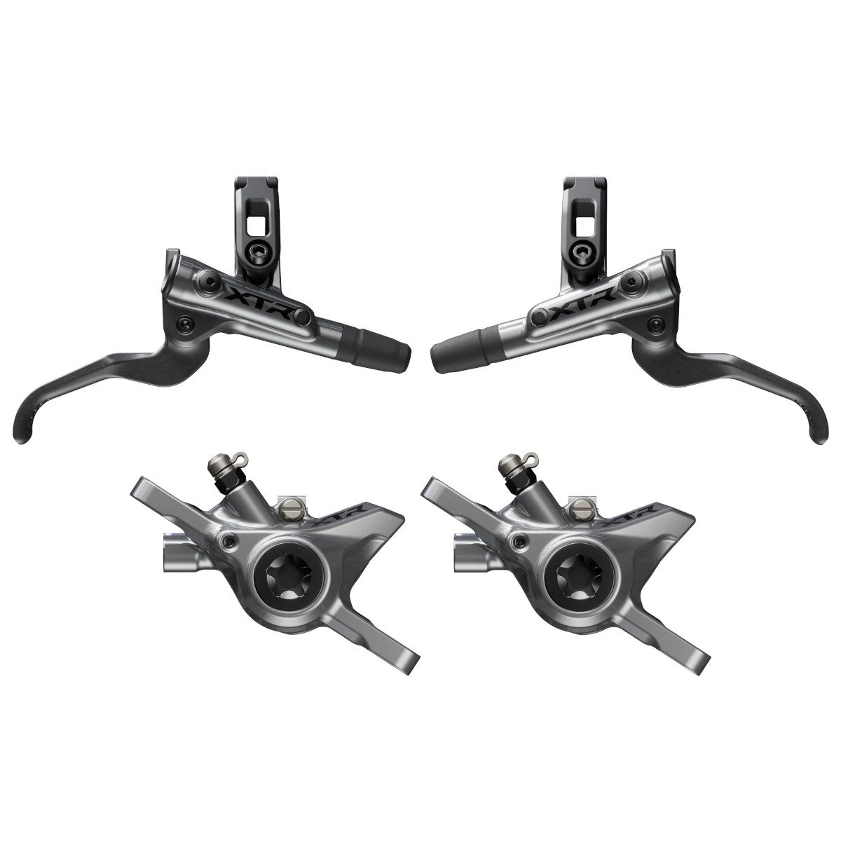 Produktbild von Shimano XTR BL-M9200 + BR-M9200 Hydraulische Scheibenbremse - Post Mount - Set VR+HR