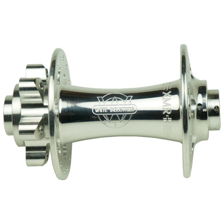 Picture of White Industries XMR Front Hub - Disc - 15x110mm Boost - polished silver